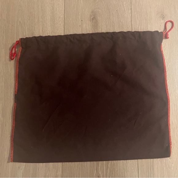 Coach Dark Brown Bag with Red Accents - Picture 14 of 15